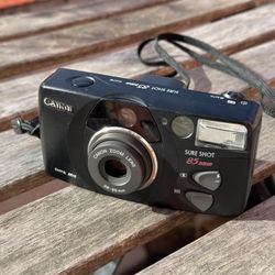 Vintage Canon Sure shot 35mm Film Camera 