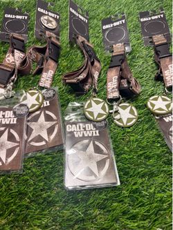 Call of Duty WWII lanyards 5 pieces