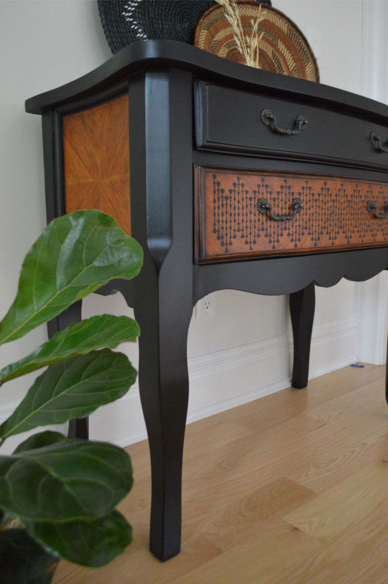 Refinished console table or small buffet