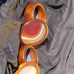 Crystal And Wooden Jewelry Boxes