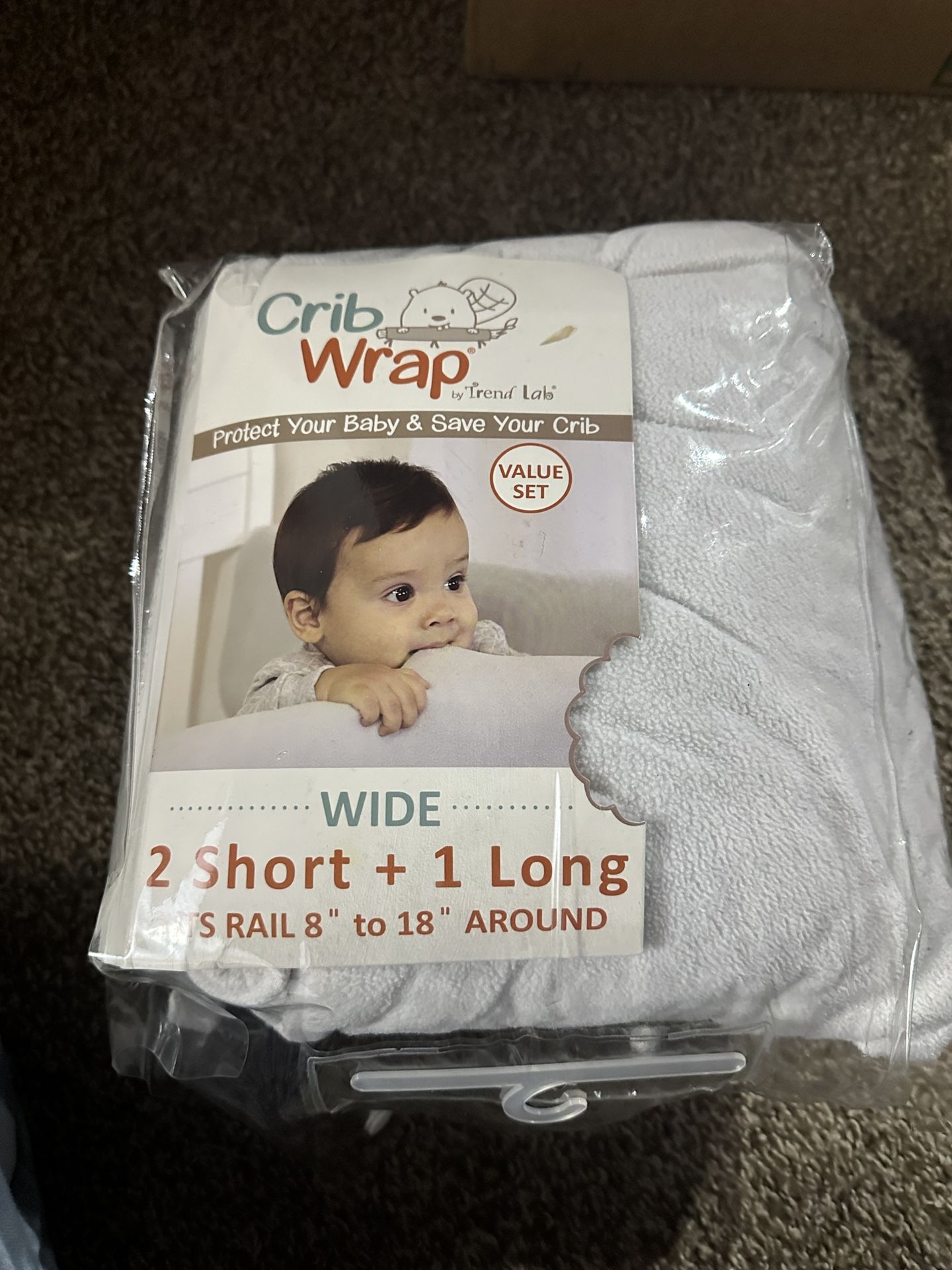 Crib Rail Covers 3 Pack