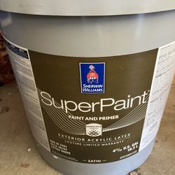 Sherwin-Williams super paint exterior $100