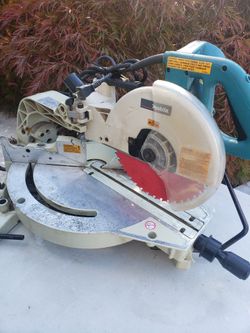 Project Parts Makita Sliding Miter Saw