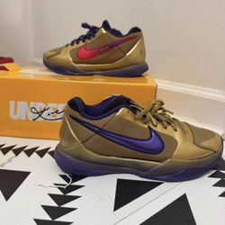Nike Kobe 5 Protro x Undefeated Hall of Fame Sneakers Size 6 OBO