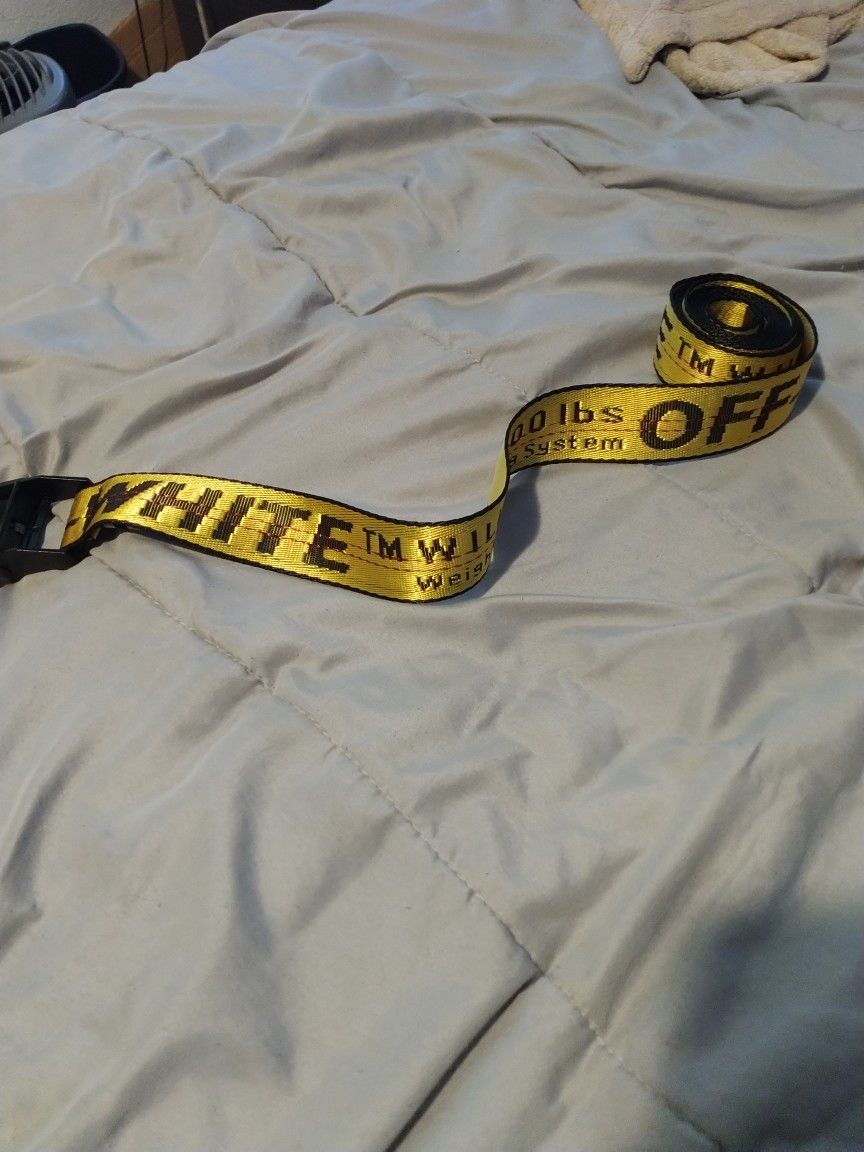 Off- White Designer Belt