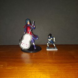 Madara Uchiha (Reanimated) And Sasuke Uchiha Figurines