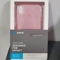 Iphone XS Max Speck Presidio Grip Case Pink. Brand New. 