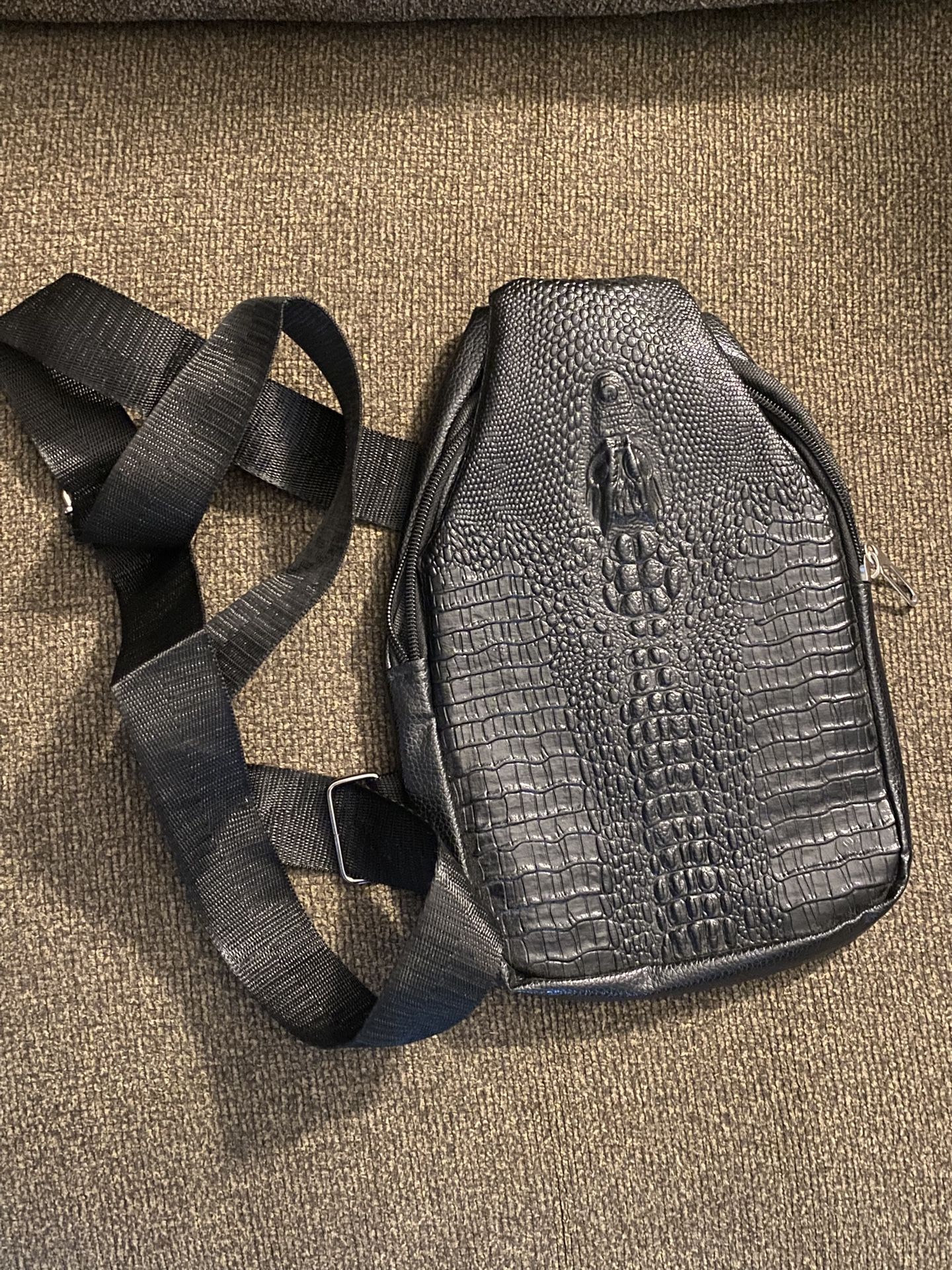 Faux Alligator Bag