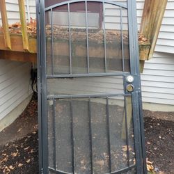 Security Steel Screen Door 