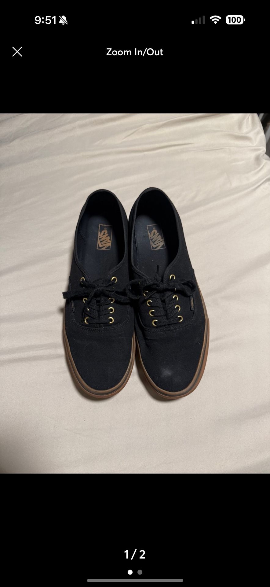 Black Vans
