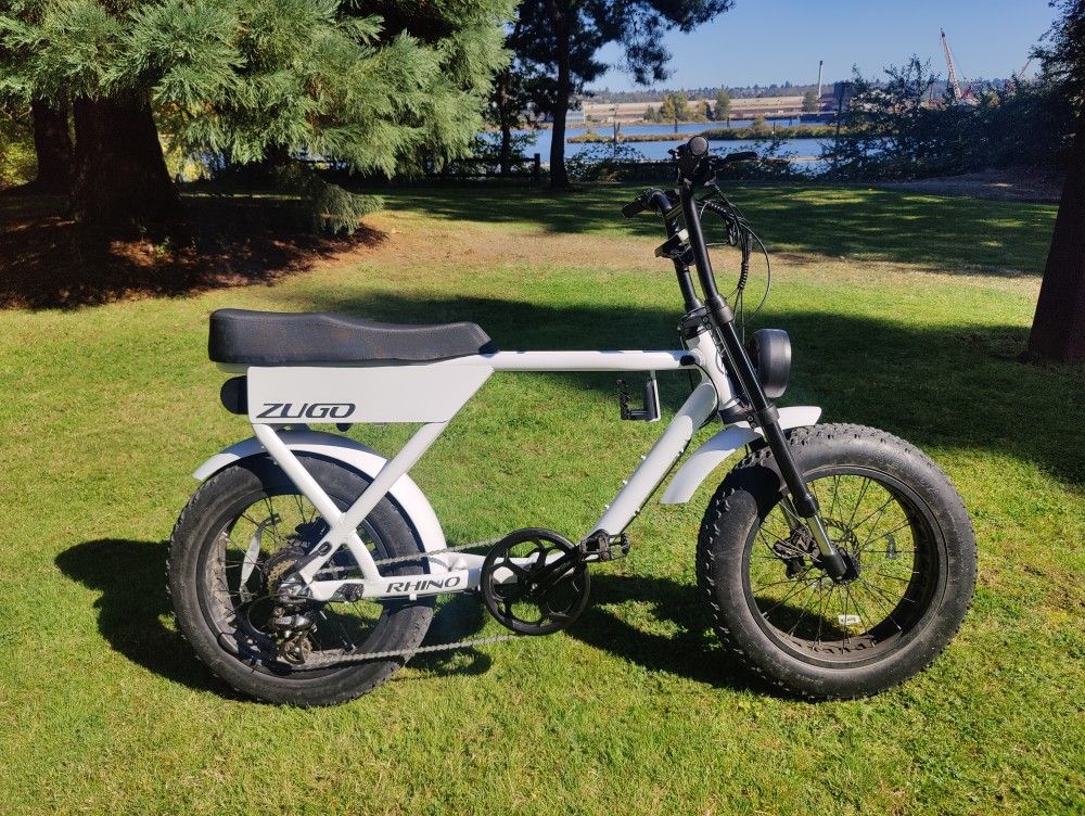 Ebike Zugo Rhino Fat Tire Double Seat Electric Bicycle