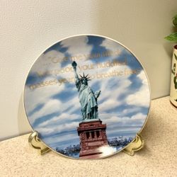Plate "Statue of Liberty 1985
