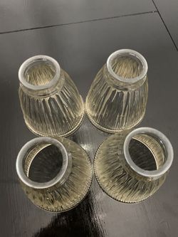 Ceiling fan glass covers