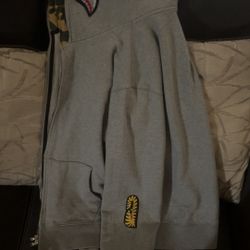 Double Hooded Bape Zip Up