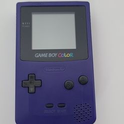 Nintendo Gameboy Color Grape Edition 
