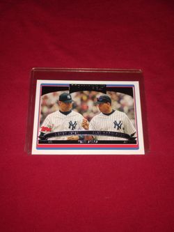 Near Mint 2006 Derek Jeter & Alex Rodriguez Baseball Card - Topps #326