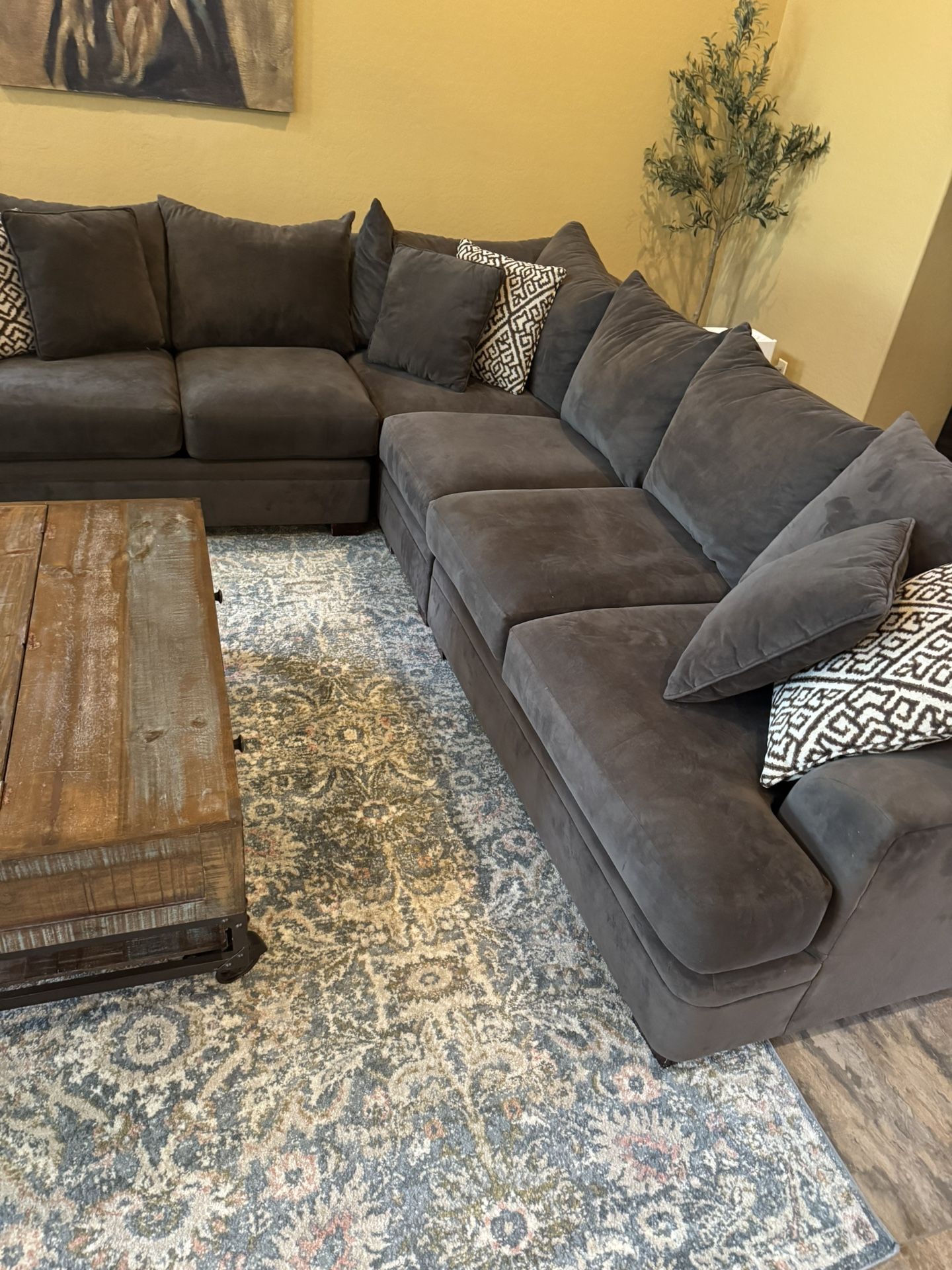 Chocolate Brown Sofa Sectional