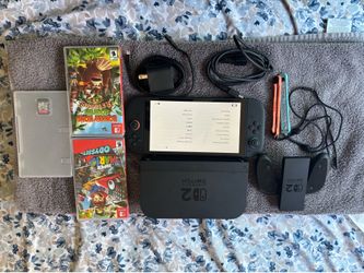Nintendo switch 2 + games like new