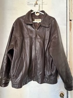 Large ST Johns Bay Leather jacket