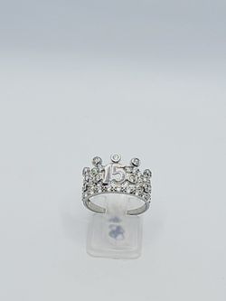 Anillo De Corona De 15 Años