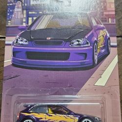 Hotwheel Silverline Honda Civic Type R