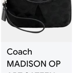 Coach Madison Wristlet 