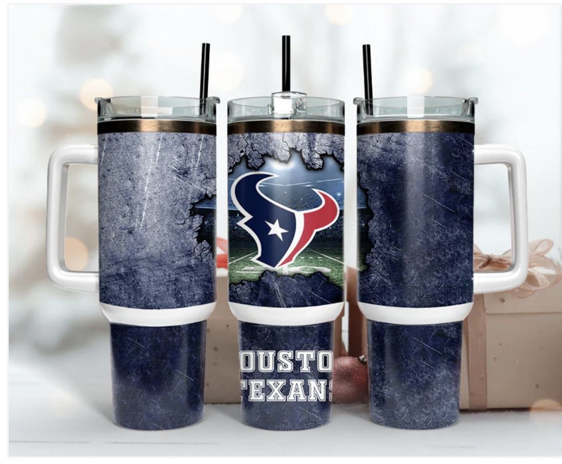 Houston Texans Football 40oz Tumbler