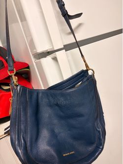Large Blue Michael Kors Purse