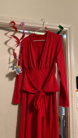 $5 each red large and white medium dress new never use