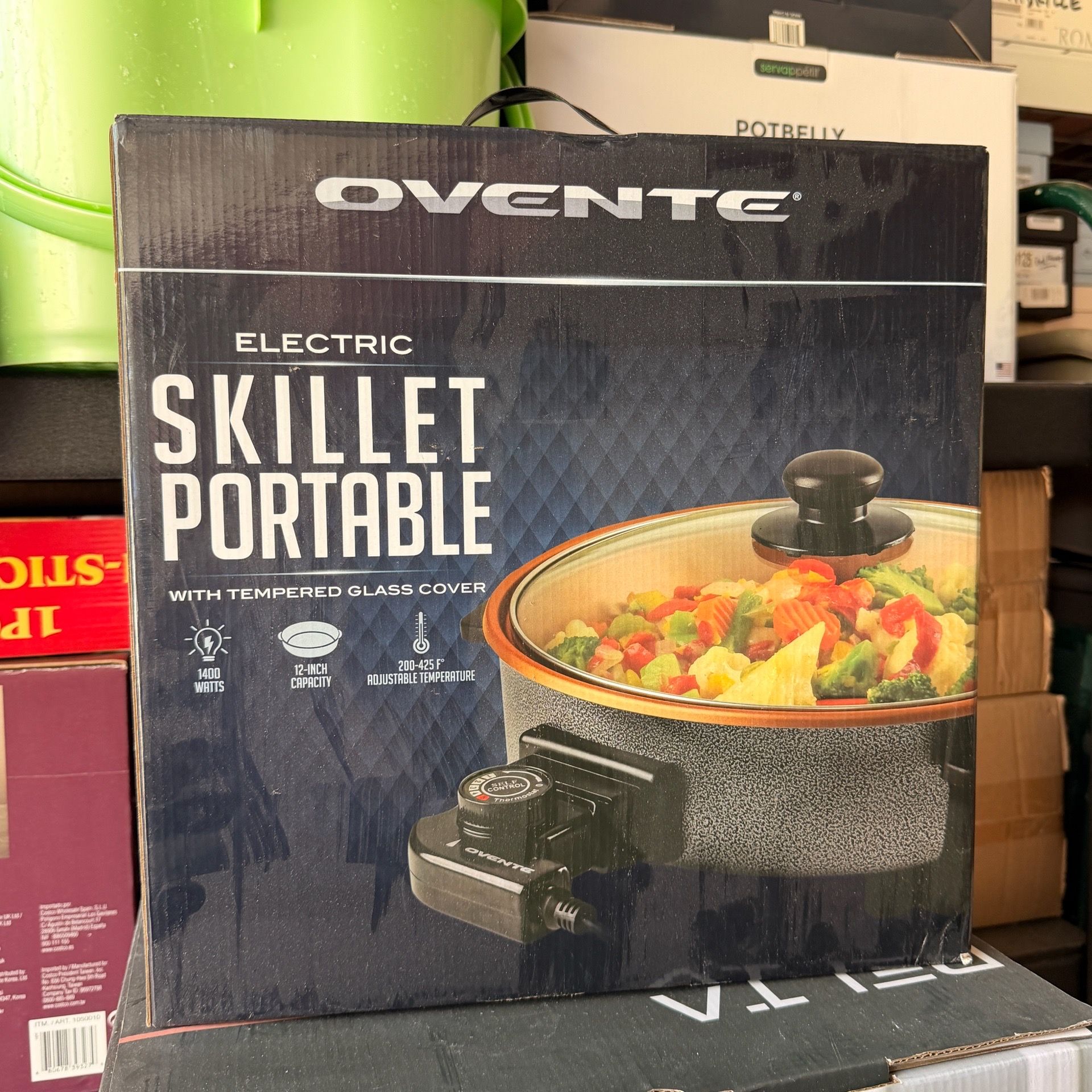 Electric Portable Skillet Ovente