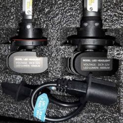 9005 LED Headlight Bulbs, 350% Brighter, HB3 LED High Beam, Mini Size LED Headlight Conversion Kit, 6000K Cool White 