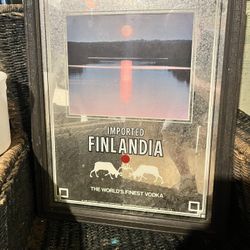 Finlandia Vodka Sign 