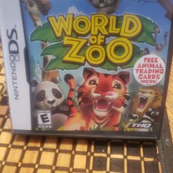 Nintendo DS. World Of Zoo. Like New