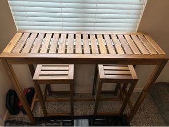 Wooden Outdoor Table