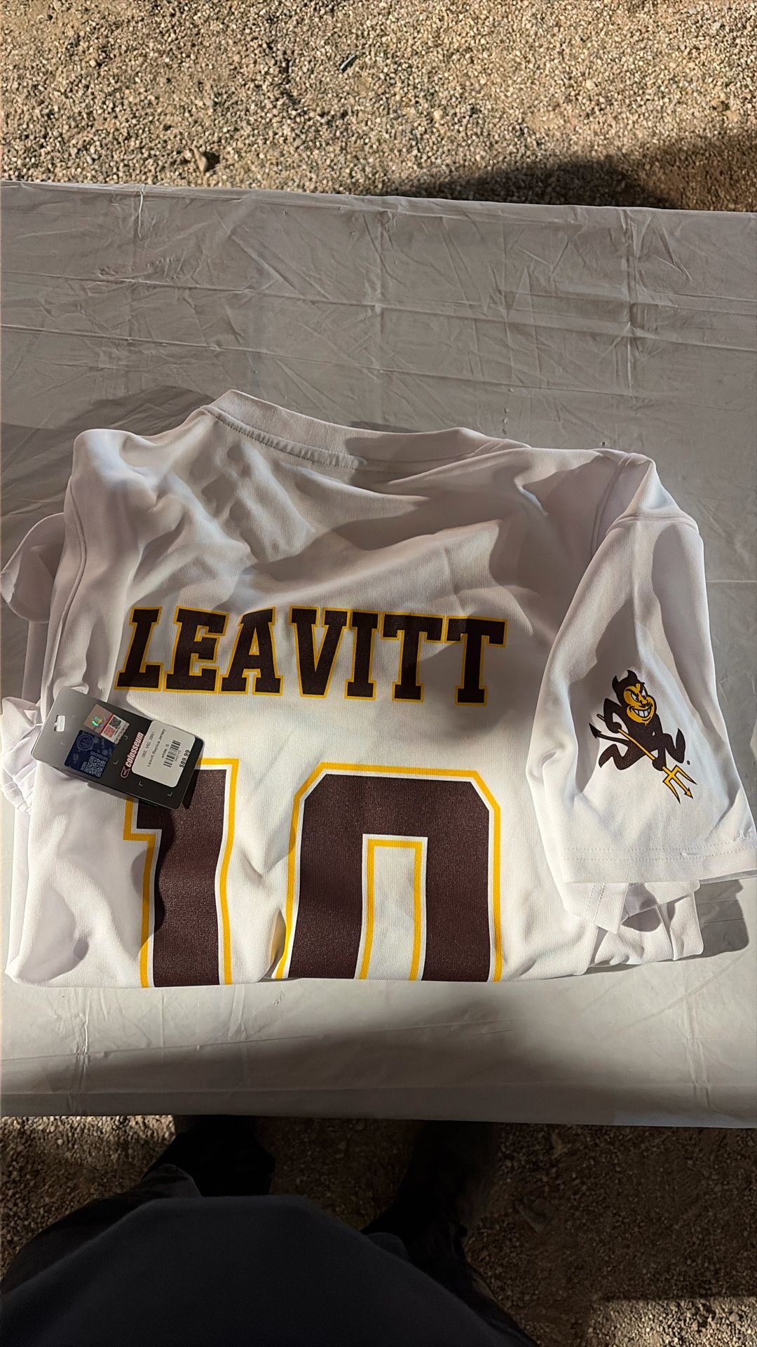 Sam Leavitt Jersey ASU
