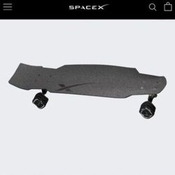Spacex skateboard 1 of 300 carbon fiber RARE