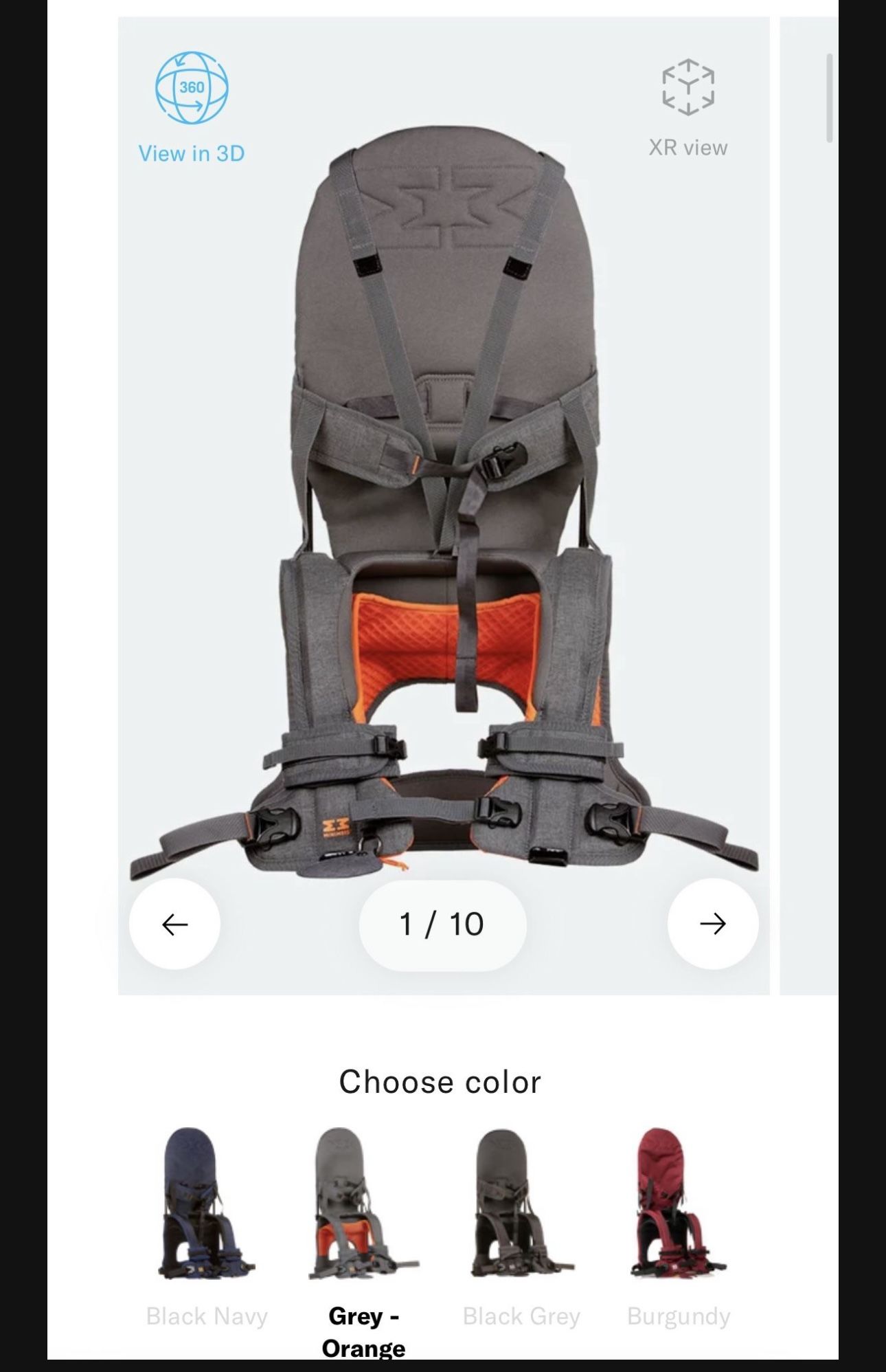 MiniMei Baby Carrier w/ Matching Backpack