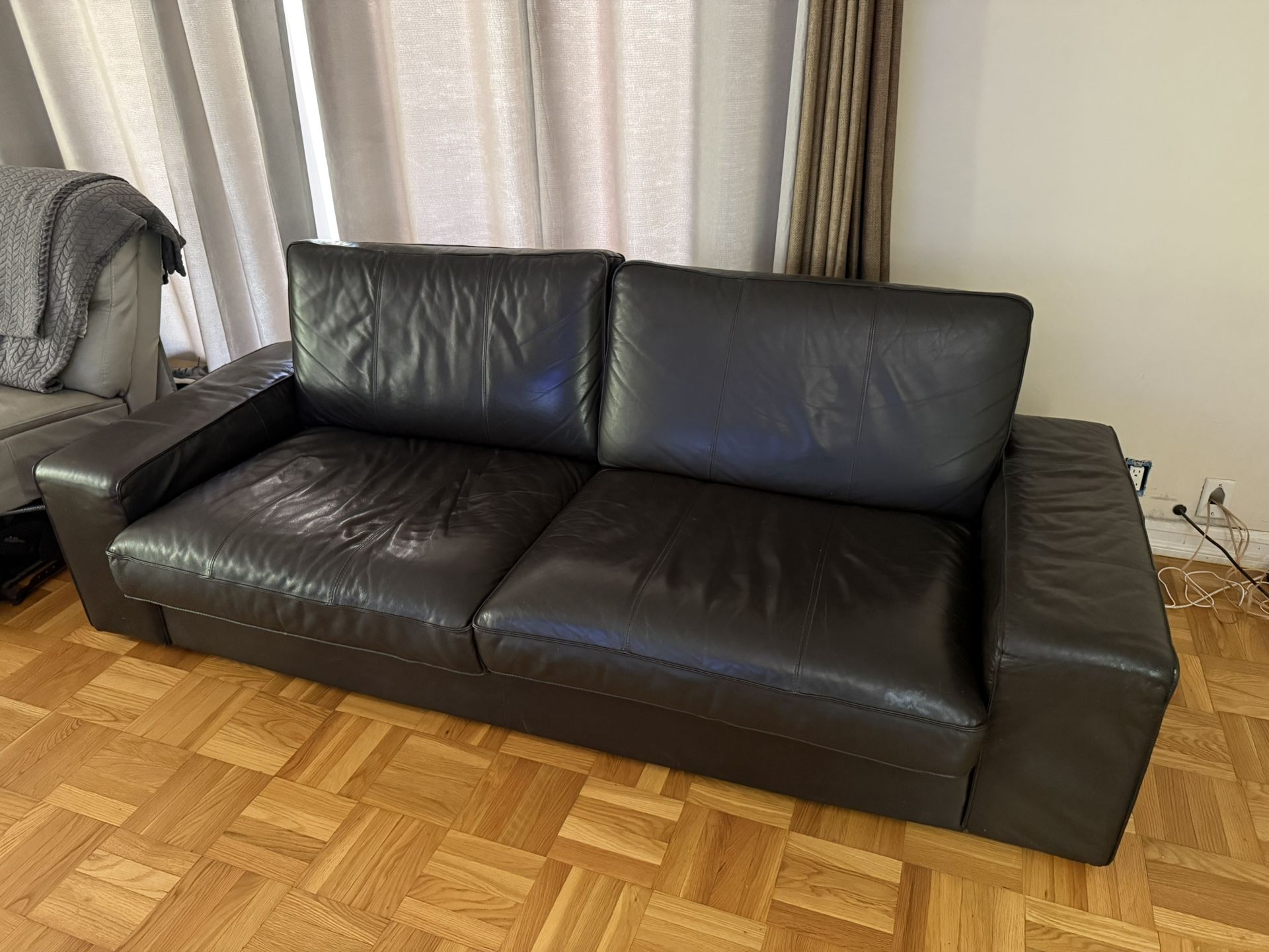 Kivik Leather Sofa & Loveseat Best offer