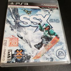 Ps3 Game SSX Snowboarding 