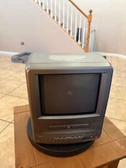 Broksonic CCVG-297 9” CRT TV DVD Combo Tested Working Retro Gaming