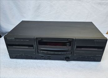 KENWOOD KX-W894 DUAL Cassette Deck. Tested