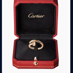 CARTIER JUSTE UN CLOU RING Rose Gold With Diamonds