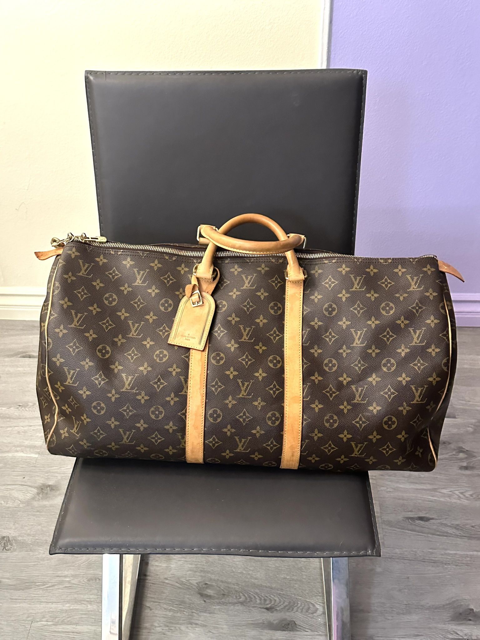 Louis Vuitton Keepall 55 Bag
