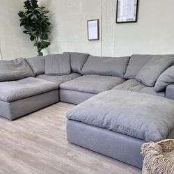 Dream Gray Cloud Sectional-FREE DELIVERY 🚚