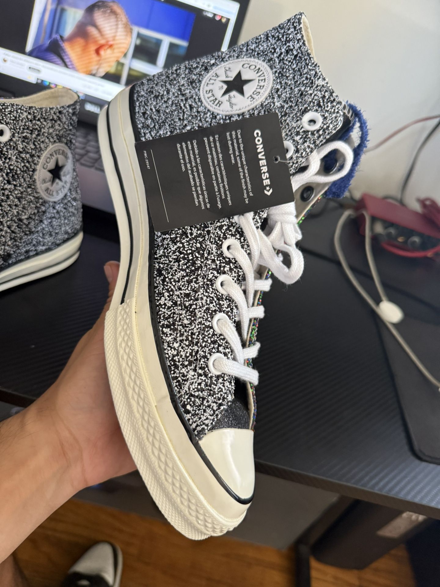 Converse JW Glitter