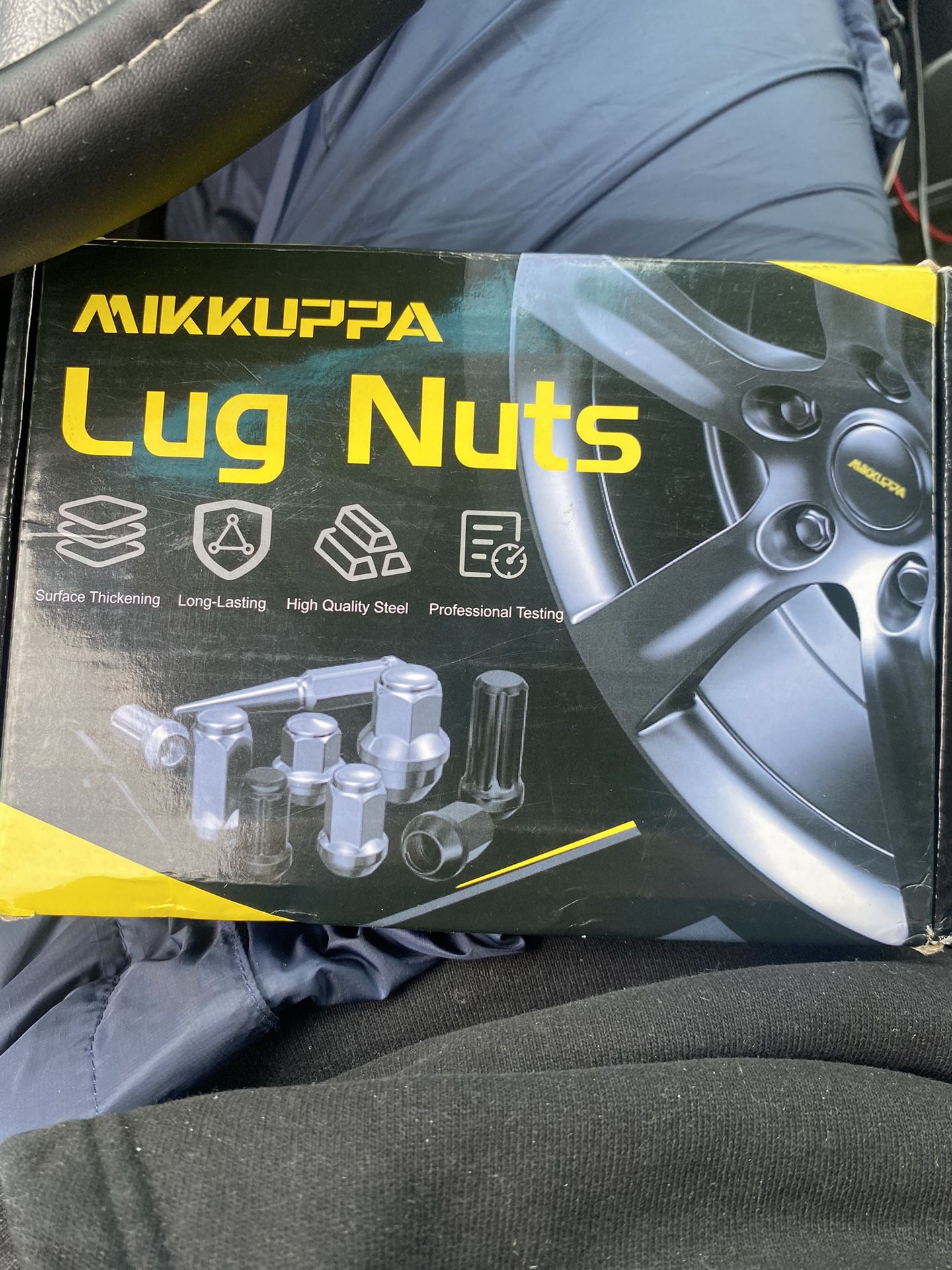 Mikkuppa hexagon lug nuts