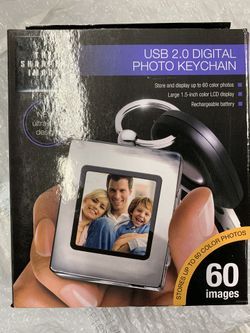 The Sharper Image digital photo keychain
