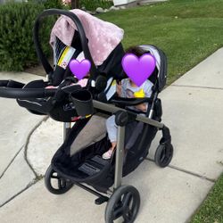 Graco Modest Nest2grow Double Stroller 