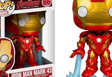 Pop! IRON MAN MARK 43 Collectible Action Figure.