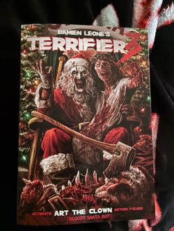 Terrifer 3 bloody Santa suit figure new in box